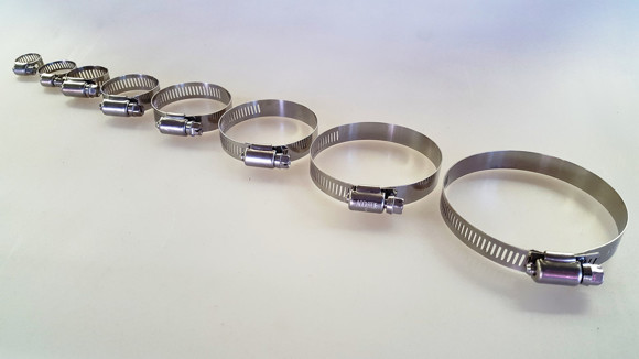 Imagen de ABRAZADERA DE ACERO INOXIDABLE 78-102MM 4"