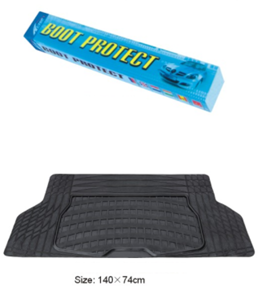 Imagen de ALFOMBRA DE GOMA COLOR NEGRO PARA BAUL DE AUTO