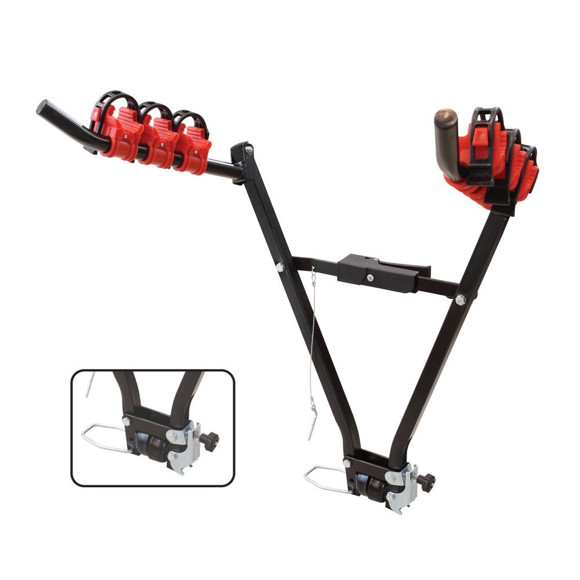 Imagen de PORTA BICICLETA PARA AUTO CON ENGANCHE CENTRAL BOCHA 2