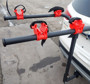 Imagen de PORTA BICICLETA PARA AUTO CON ENGANCHE CENTRAL