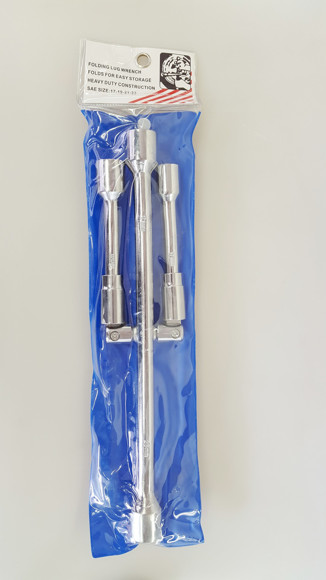 Imagen de LLAVE CRUZ DE RUEDA PLEGABLE 17/19/21/23MM
