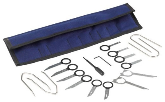 Imagen de KIT DE HERRAMIENTAS PARA DESMONTAR RADIOS DE VEHICULOS