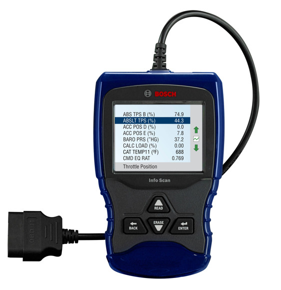 Imagen de SCANNER DE DIAGNOSTICO BOSCH OBD1150 PARA NAFTA Y DIESEL