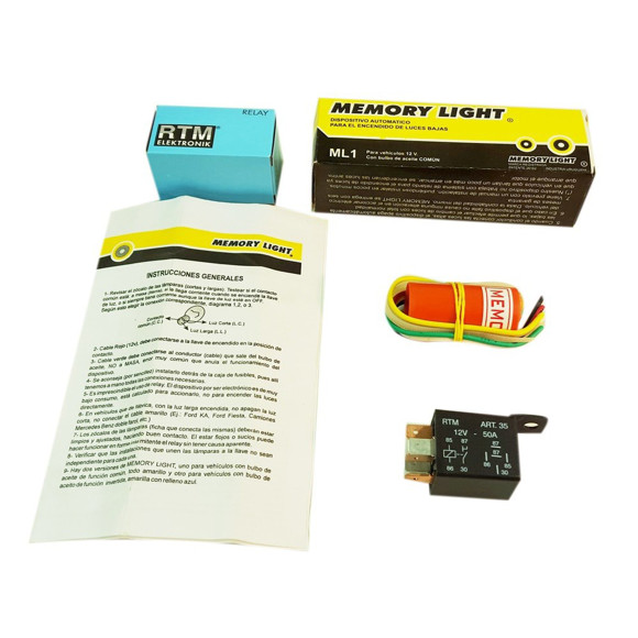 Imagen de DISPOSITIVO DE ENCENDIDO Y APAGADO DE LUCES AUTOMATICO 12V