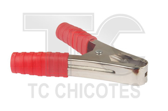 Imagen de PINZA PARA CARGADOR DE BATERIA O CHICOTE HASTA 60 AMP ROJO