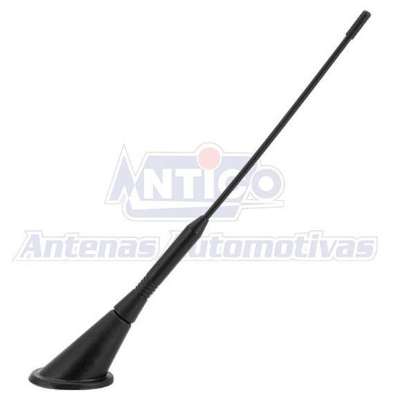 Imagen de ANTENA DE TECHO PARA AUTO DECORATIVA 30CM NEGRA
