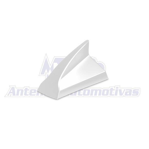 Imagen de ANTENA PARA AUTO TIPO TIBURON UNIVERSAL BLANCA