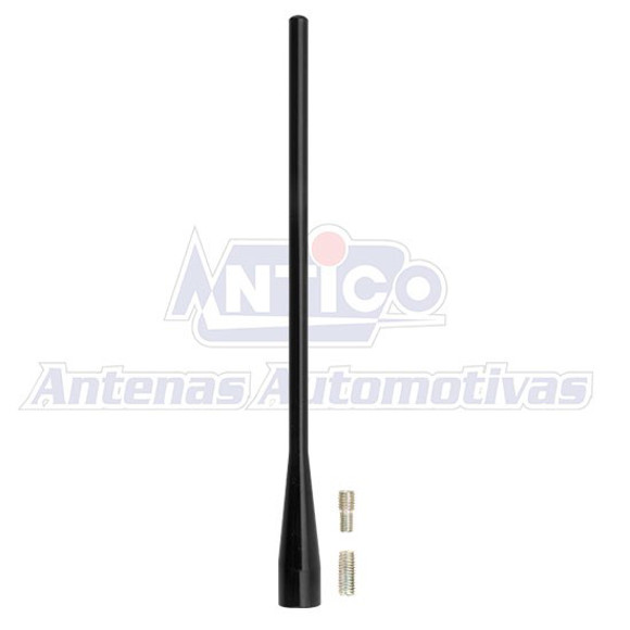 Imagen de MASTIL DE ALUMINIO NEGRO PARA AUTO ROSCA 5/6MM