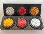 Imagen de PAR FAROS TRASERO LED UNIVERSAL 24V (FRENO/REVERSA/SEÑALERO)