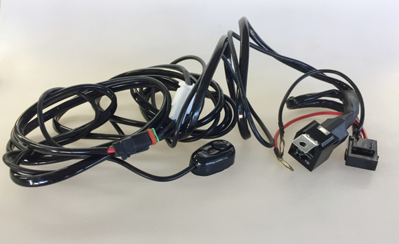 Imagen de JUEGO DE CABLES PARA FAROS LED 2,8M 1 CONECTOR