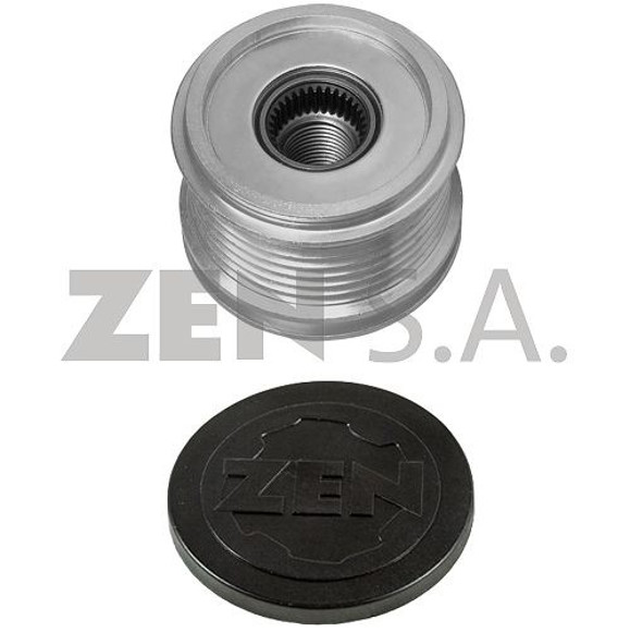 Imagen de POLEA DE ALTERNADOR 7PK CON EMBRAGUE MERCEDE BENZ