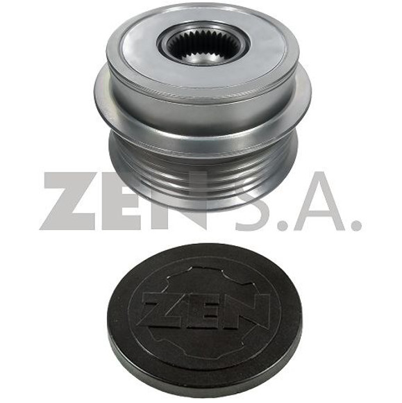 Imagen de POLEA DE ALTERNADOR 5PK CON EMBRAGUE TOYOTA YARIS CON DENSO
