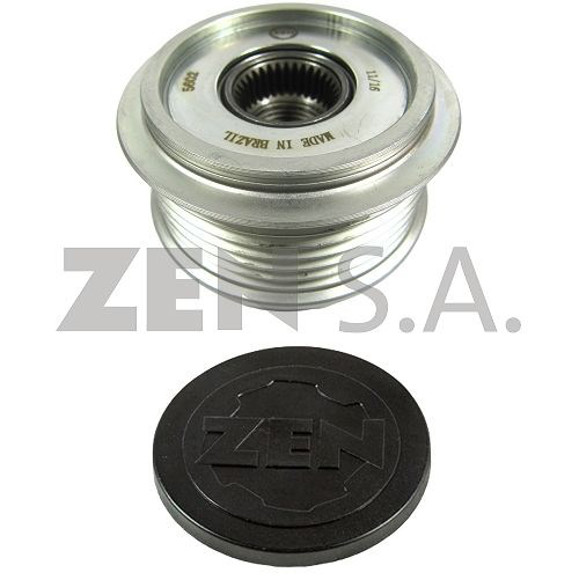 Imagen de POLEA DE ALTERNADOR 6PK CON EMBRAGUE AUDI A4/A5/Q5 CON VALEO