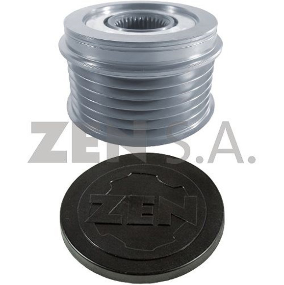 Imagen de POLEA DE ALTERNADOR 6PK CON EMBRAGUE FIAT DUCATO 140