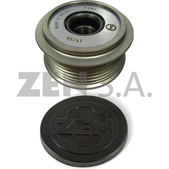 Imagen de POLEA DE ALTERNADOR 6PK CON EMBRAGUE HYUNDAI TUCSON