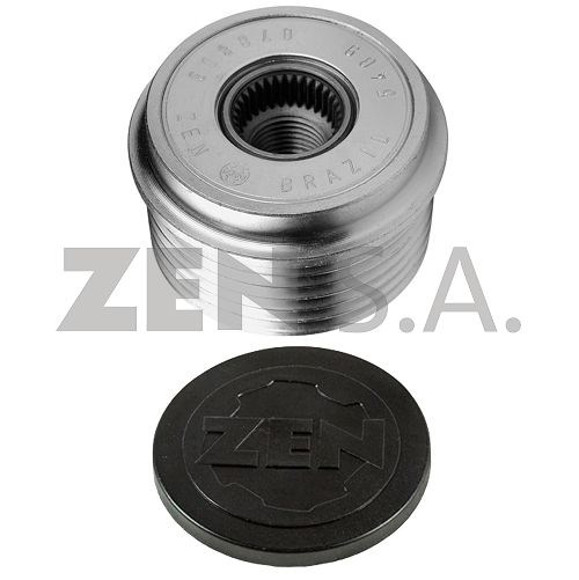 Imagen de POLEA DE ALTERNADOR 6PK CON EMBRAGUE VOLKSWAGEN GOL 1.9D
