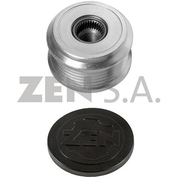 Imagen de POLEA DE ALTERNADOR 5PK CON EMBRAGUE TOYOTA COROLLA 2.0 D.4D