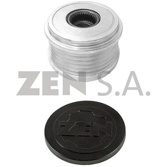 Imagen de POLEA DE ALTERNADOR 6PK CON EMBRAGUE RENAULT CLIO II 1.5DCI