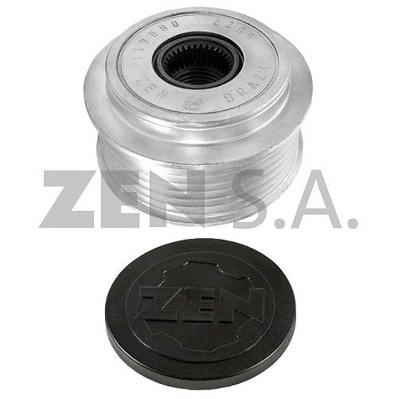 Imagen de POLEA DE ALTERNADOR 7PK CON EMBRAGUE NISSAN FRONTIER 2.5TD