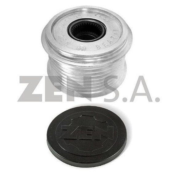 Imagen de POLEA DE ALTERNADOR 8PK CON EMBRAGUE JOHN DEERE 5620/6110
