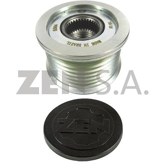 Imagen de POLEA DE ALTERNADOR 7PK CON EMBRAGUE NISSAN XTRAIL 2.0DCI