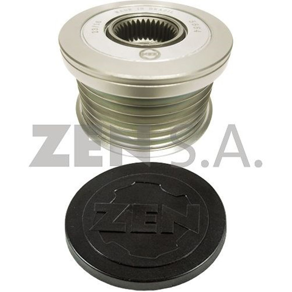 Imagen de POLEA DE ALTERNADOR 6PK CON EMBRAGUE FORD ECOSPORT KINETIC