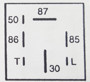Imagen de TEMPORIZADOR CALENTAMIENTO VW GOL/AMAZON/SAVEIRO HASTA 1994