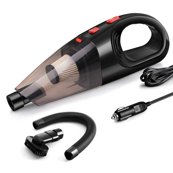 Imagen de ASPIRADORA PARA AUTO 12V CON ACCESORIOS Y ESTUCHE