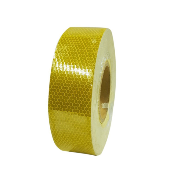 Imagen de ROLLO BANDA REFLECTIVA ADHESIVA COLOR AMARILLO