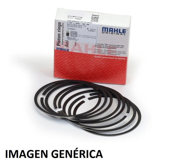 Imagen de JUEGO AROS DE PISTON (4) RENAULT 18/FUEGO 2.0  88MM