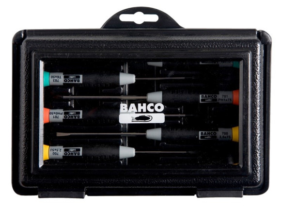 Imagen de KIT DESTORNILLADORES DE PRECISION RELOJERO BAHCO