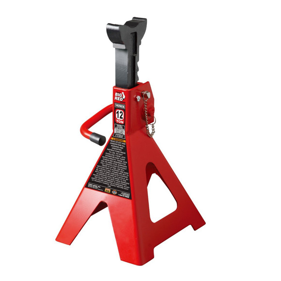 Imagen de PAR CABALLETES CON SEGURO EXTRA 12 TONELADAS (2 UNIDADES)