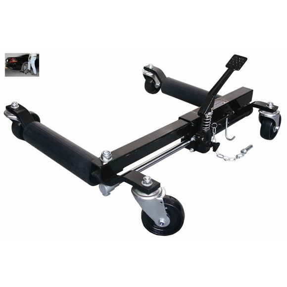 Imagen de SOPORTE PARA RUEDA HIDRAULICO PARA MOVILIZAR AUTOS