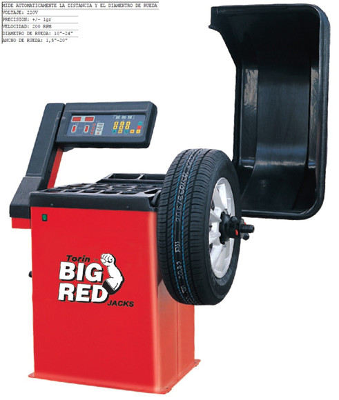 Imagen de BALANCEADORA DE RUEDA COMPUTARIZADA 220V 200RPM