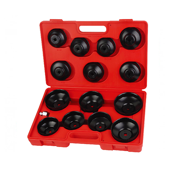 Imagen de KIT MALETA COPAS PARA SACAR FILTROS DE ACEITE (14 UNIDADES)