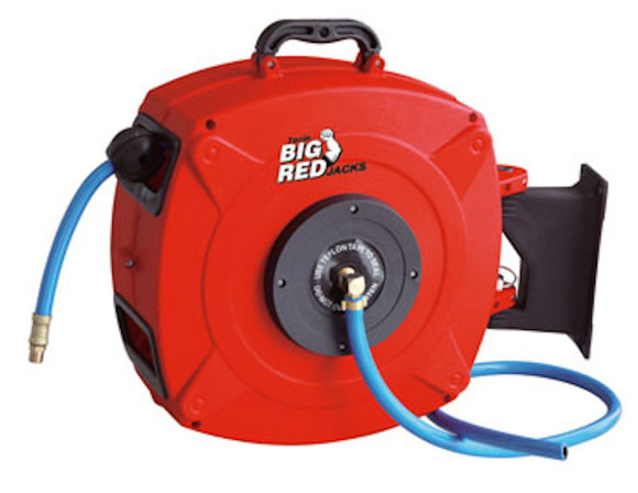 Imagen de KIT SOPORTE Y MANGUERA DE AIRE RETRACTIL