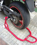Imagen de SOPORTE DE MOTO PARA RUEDA TRASERA 250KG