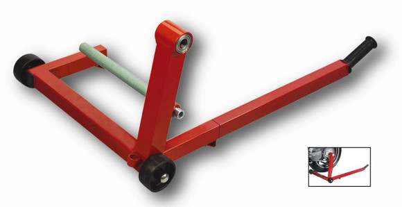 Imagen de SOPORTE DE RUEDA PARA MOTO CON ENGANCHE 200KG