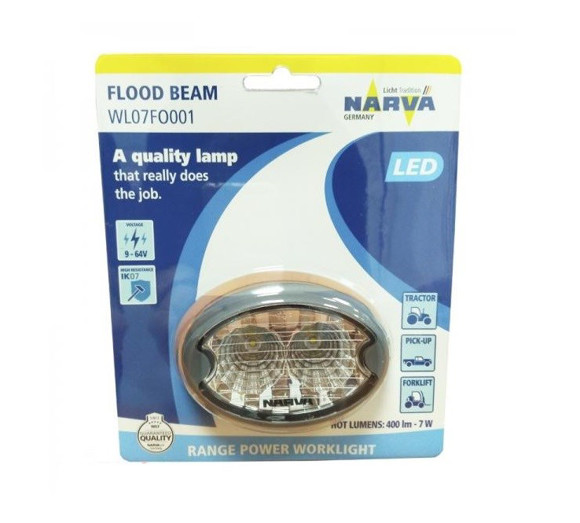 Imagen de FARO OVALADO LED NARVA 400 LUMEMS 7W IP67/IK07 9-64V