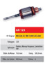 Imagen de INDUCIDO 12V WAPSA MASSEY FERGUSON/PERKINS (285X74X6X40)