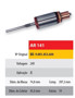 Imagen de INDUCIDO 24V MERCEDES BENZ 1935 (397,3X74,8X19X45)