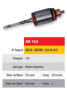 Imagen de INDUCIDO 12V BEDFORD 6CIL/PERKINS (325,6X74,2X3X40)