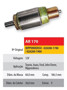 Imagen de INDUCIDO 12V NIPPONDENSO TOYOTA/ISUZU/FORD (186,5X60X9X36)