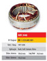 Imagen de ESTATOR 12V 100AMP VOLKSWAGEN POLO/BORA 1.9TD (104X142X34)