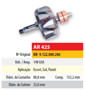 Imagen de ROTOR 12V 65AMP VOLKSWAGEN GOL/PARATI (88,8X32,0X152,2)