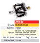Imagen de ROTOR 12V 90AMP BOSCH MERCEDES BENZ 710/712 (93,4X153X15,4)