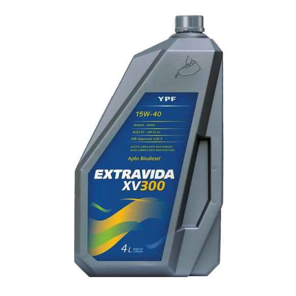 Imagen de ACEITE YPF EXTRA-VIDA XV300 15W40