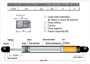 Imagen de AMORTIGUADOR DE PUERTA TRASERA RENAULT SCENIC 2 2007...