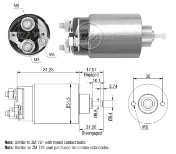 Imagen de AUTOMATICO ARRANQUE FORD ECOSPORT/ESCORT/FIESTA