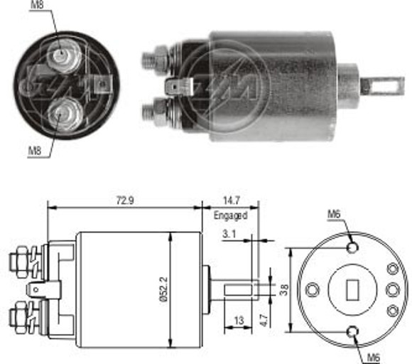 Imagen de AUTOMATICO ARRANQUE NISSAN 720/D21
